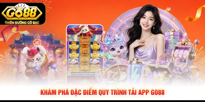 Khám phá đặc điểm quy trình tải app GO88