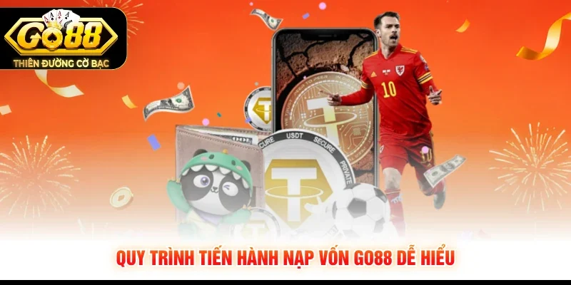 Quy trình tiến hành nạp vốn GO88 dễ hiểu